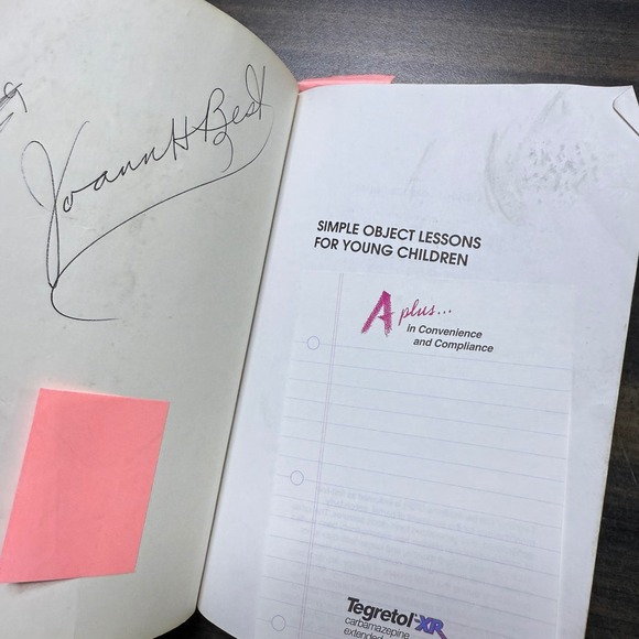 Simple‎ Object Lessons For Young Children Book Squyres 1992 Christian Education - Picture 2 of 6